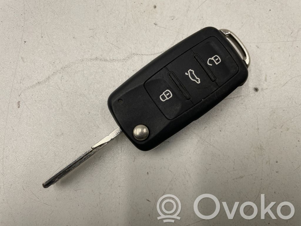 Skoda Rapid (NH) Klucz / Karta zapłonu 