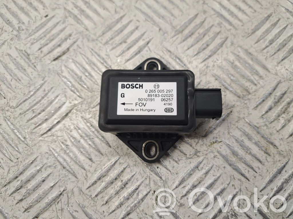 Toyota Avensis T250 ESP acceleration yaw rate sensor 