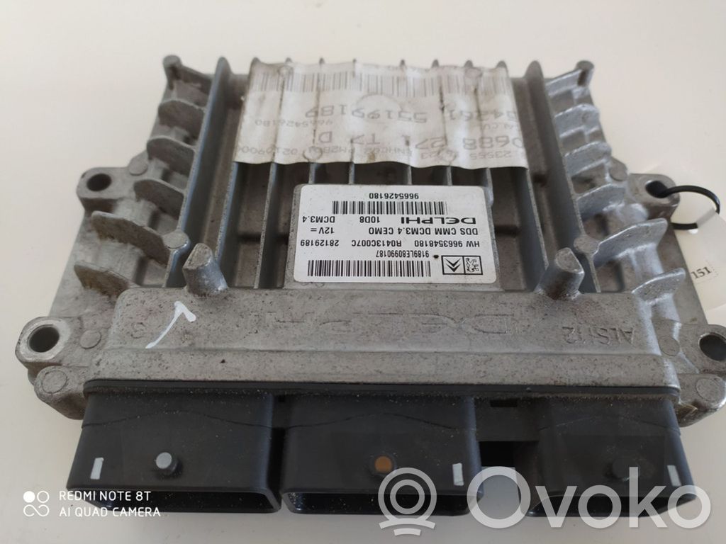 Peugeot 308 Engine control unit/module 
