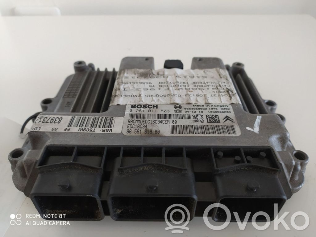 Peugeot 207 Engine control unit/module 