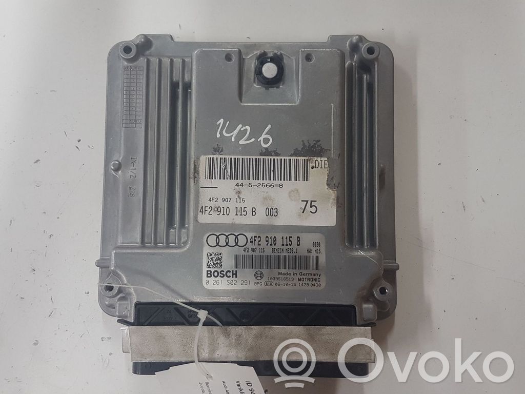 Audi A6 S6 C6 4F Unidad de control/módulo del motor 