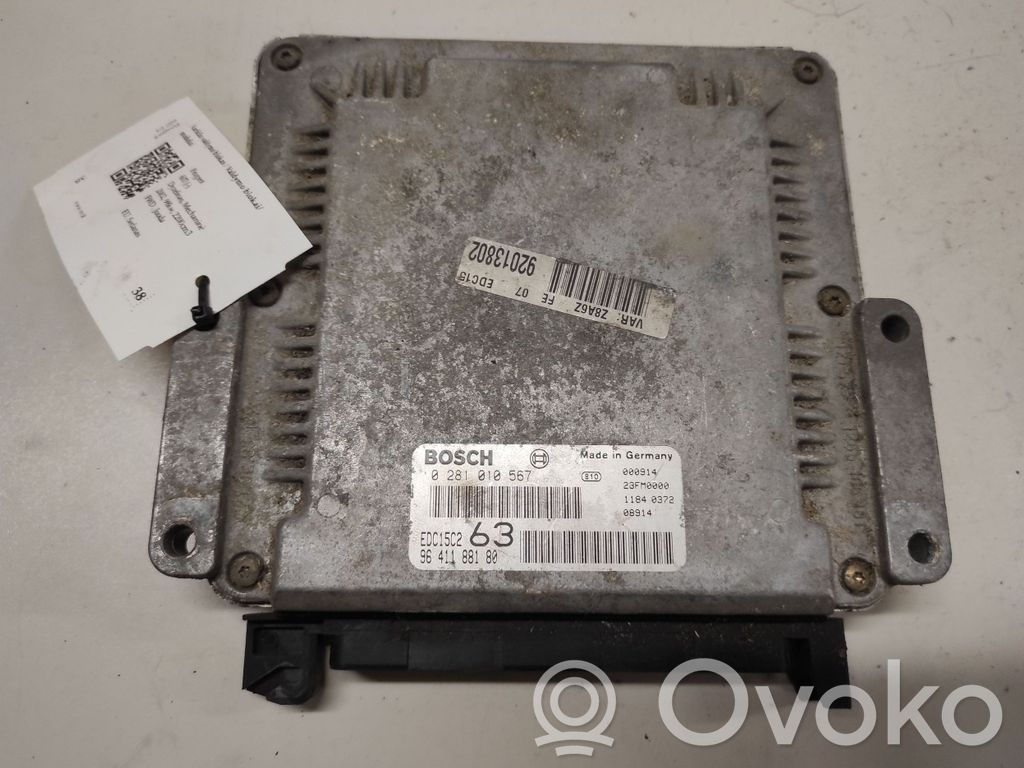 Peugeot 607 Engine control unit/module 