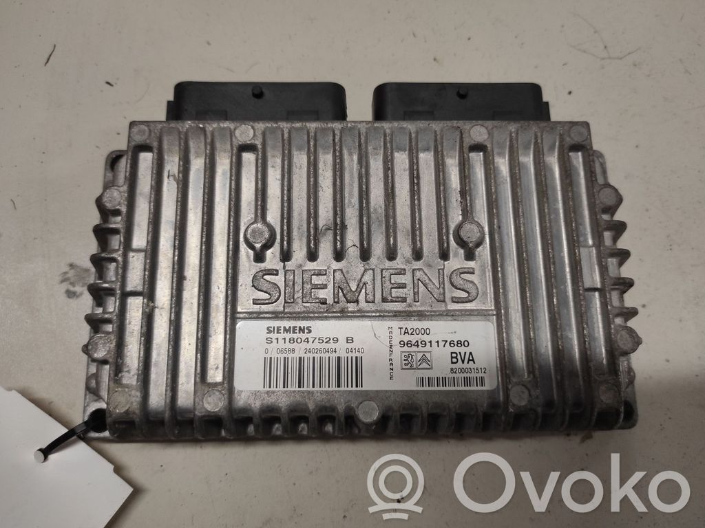 Peugeot 407 Gearbox control unit/module 