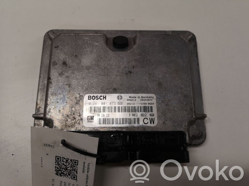 Opel Vectra B Engine control unit/module 