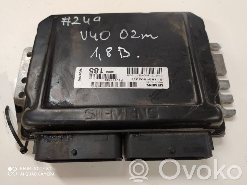 Volvo S40, V40 Engine control unit/module 