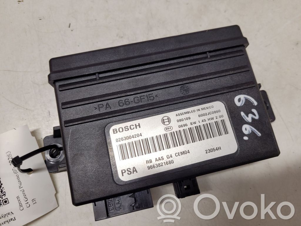 Citroen C4 Grand Picasso Parking PDC control unit/module 
