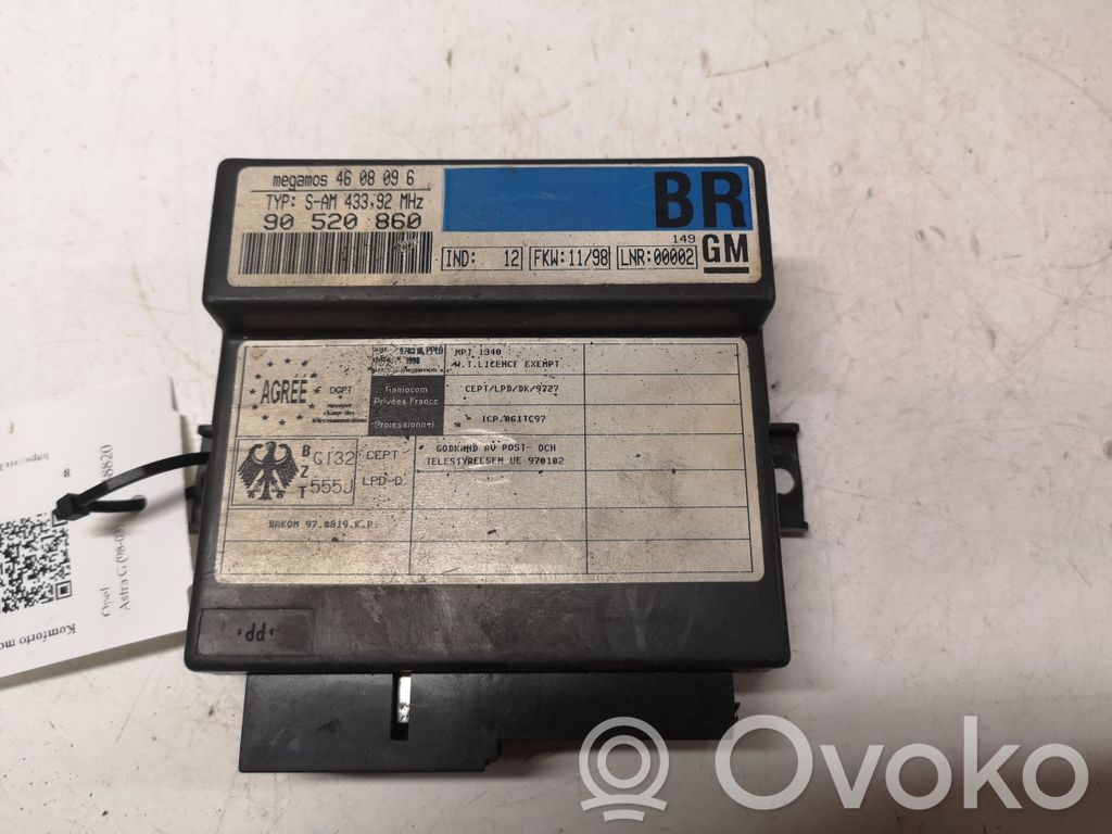 Opel Astra G Module confort 