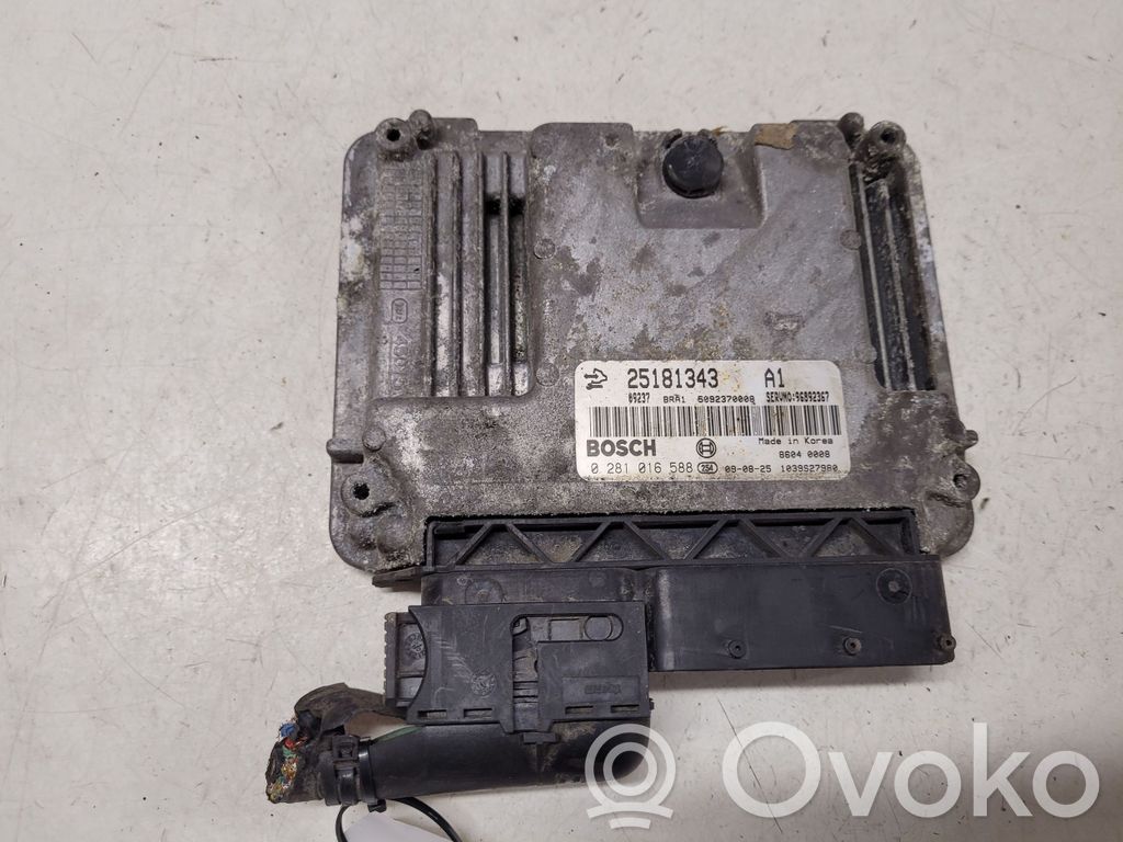 Chevrolet Captiva Engine control unit/module 