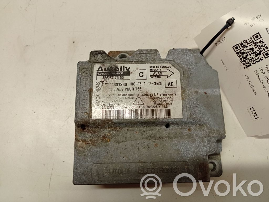 Sterownik / Moduł Airbag   606877500,216102810