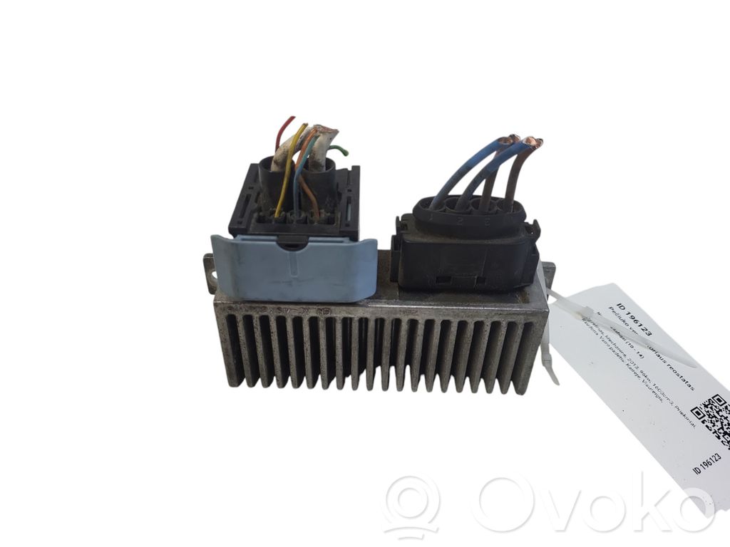 Nissan Qashqai Heater blower motor/fan resistor 