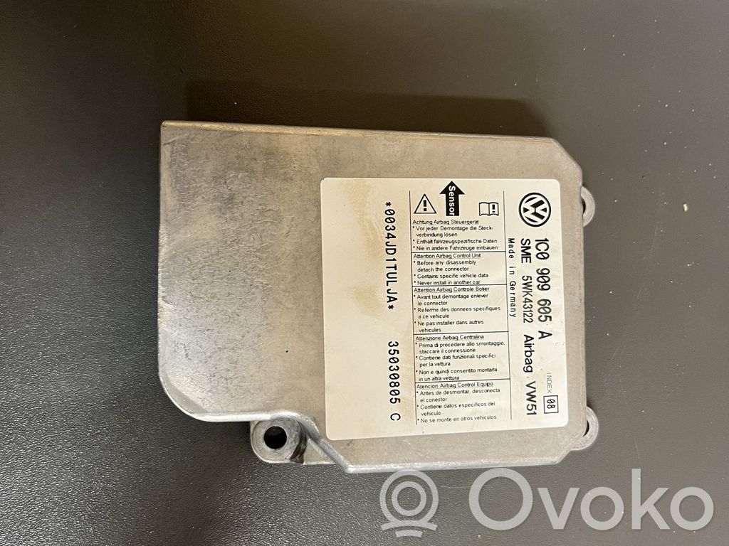 Volkswagen Transporter - Caravelle T5 Sterownik / Moduł Airbag