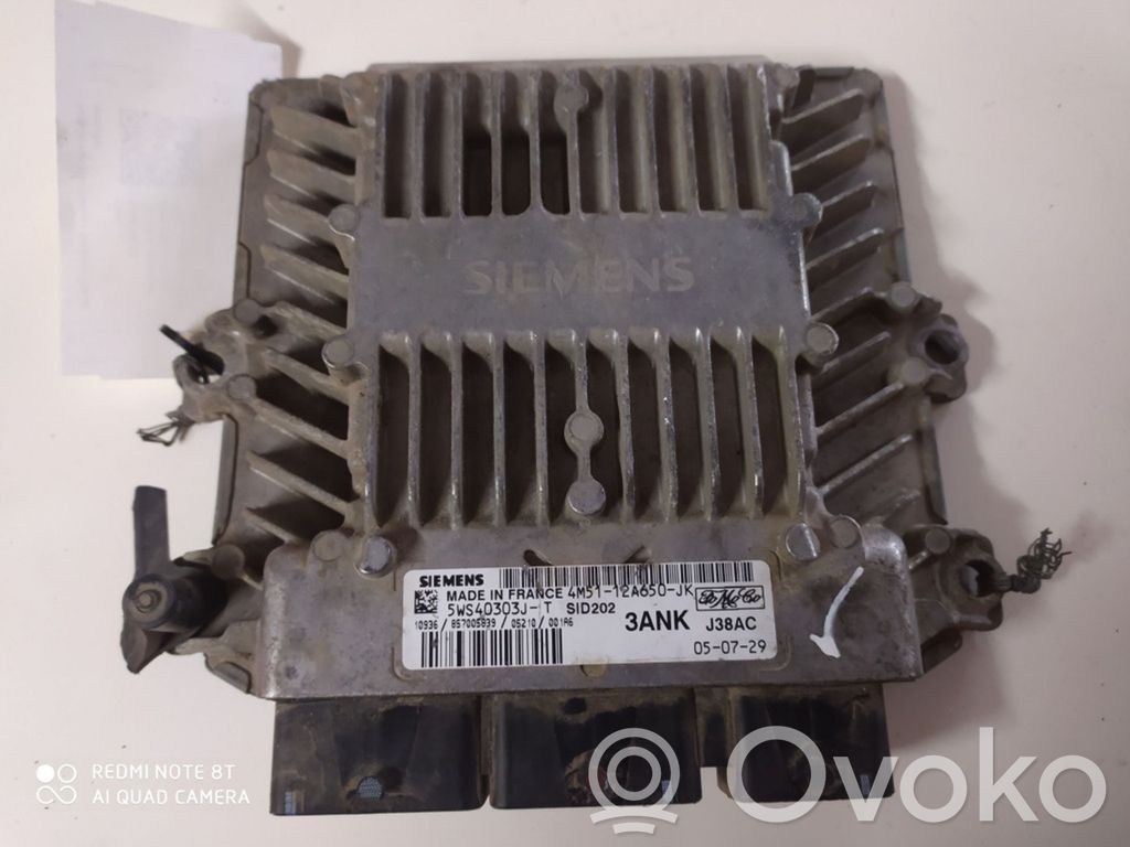 Ford Focus Engine control unit/module 