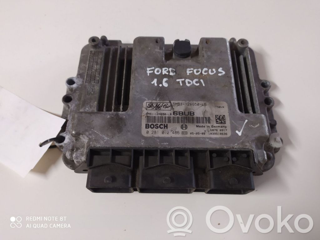 Ford Focus Engine control unit/module 