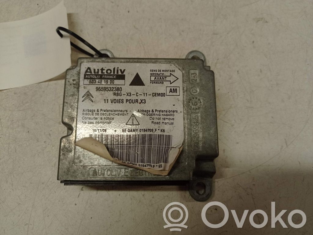 Citroen C5 Airbag control unit/module 