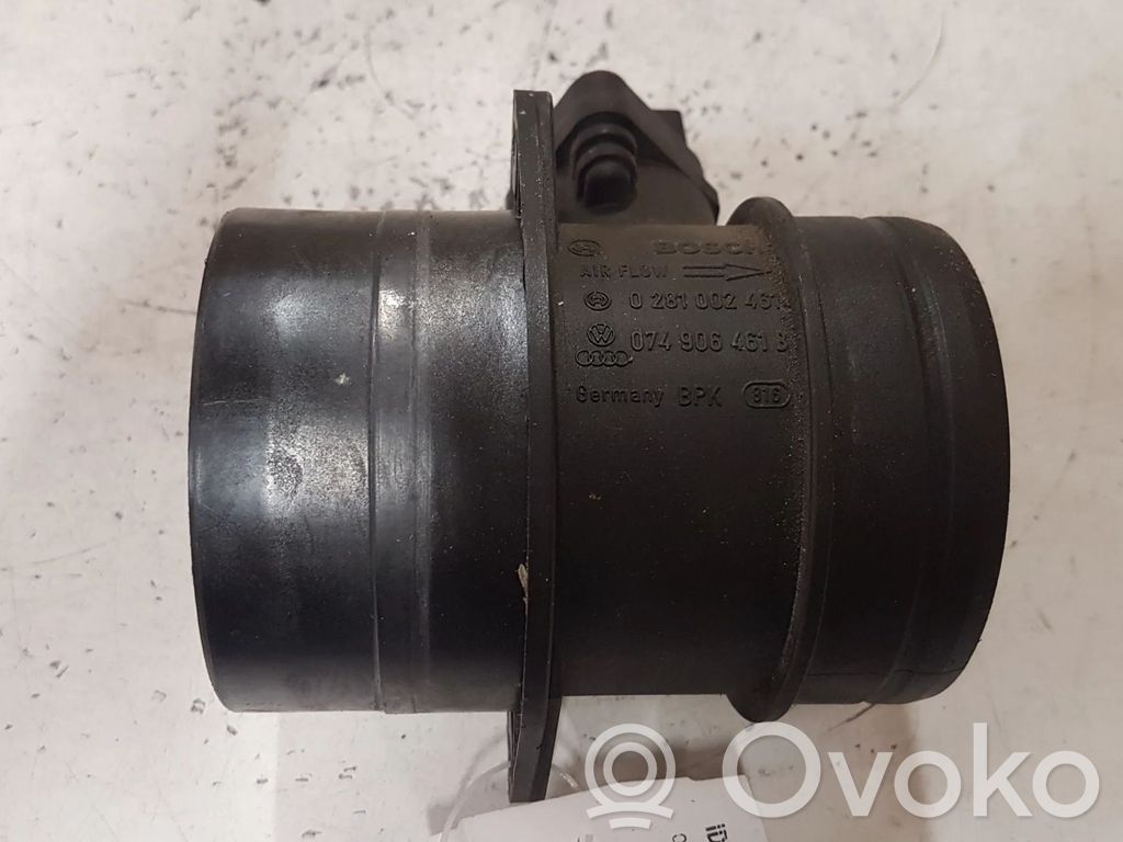 Volkswagen Golf V Misuratore di portata d'aria 