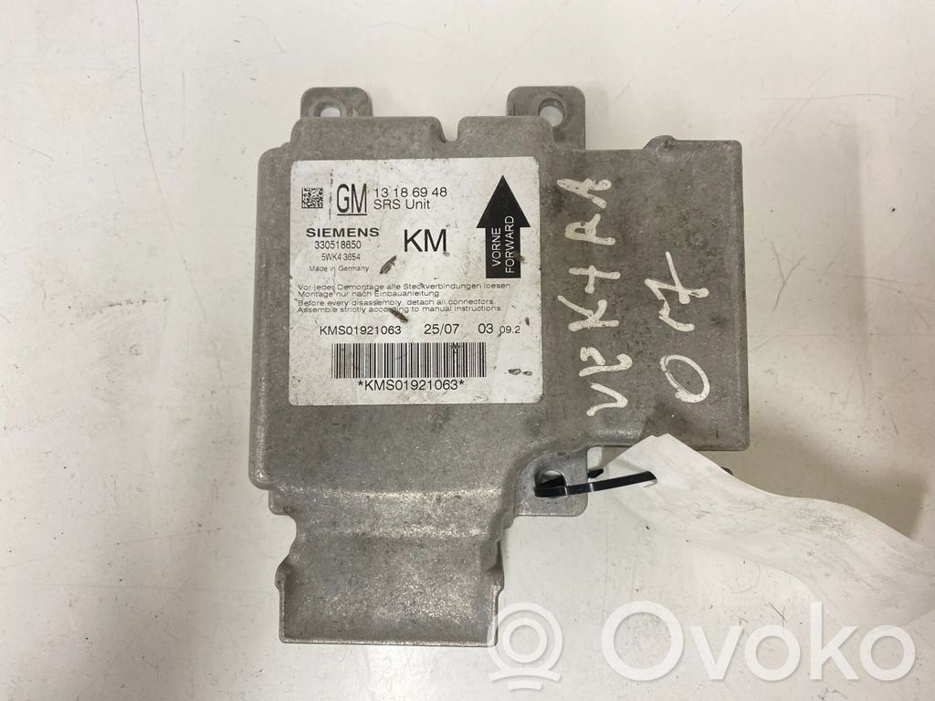 Opel Vectra C Airbag control unit/module 
