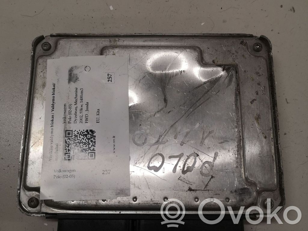 Volkswagen Polo Engine control unit/module 