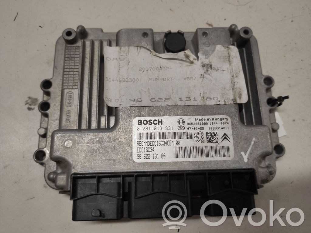 Peugeot 307 Engine control unit/module 
