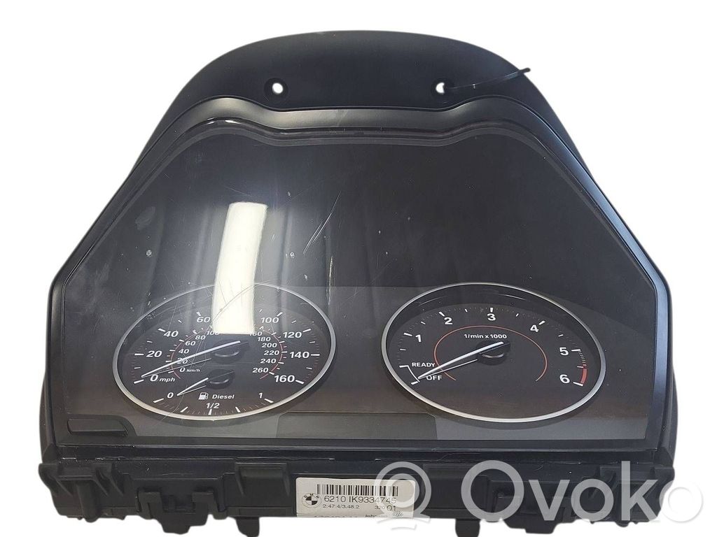 BMW 1 F20 F21 Spidometrs (instrumentu panelī) 