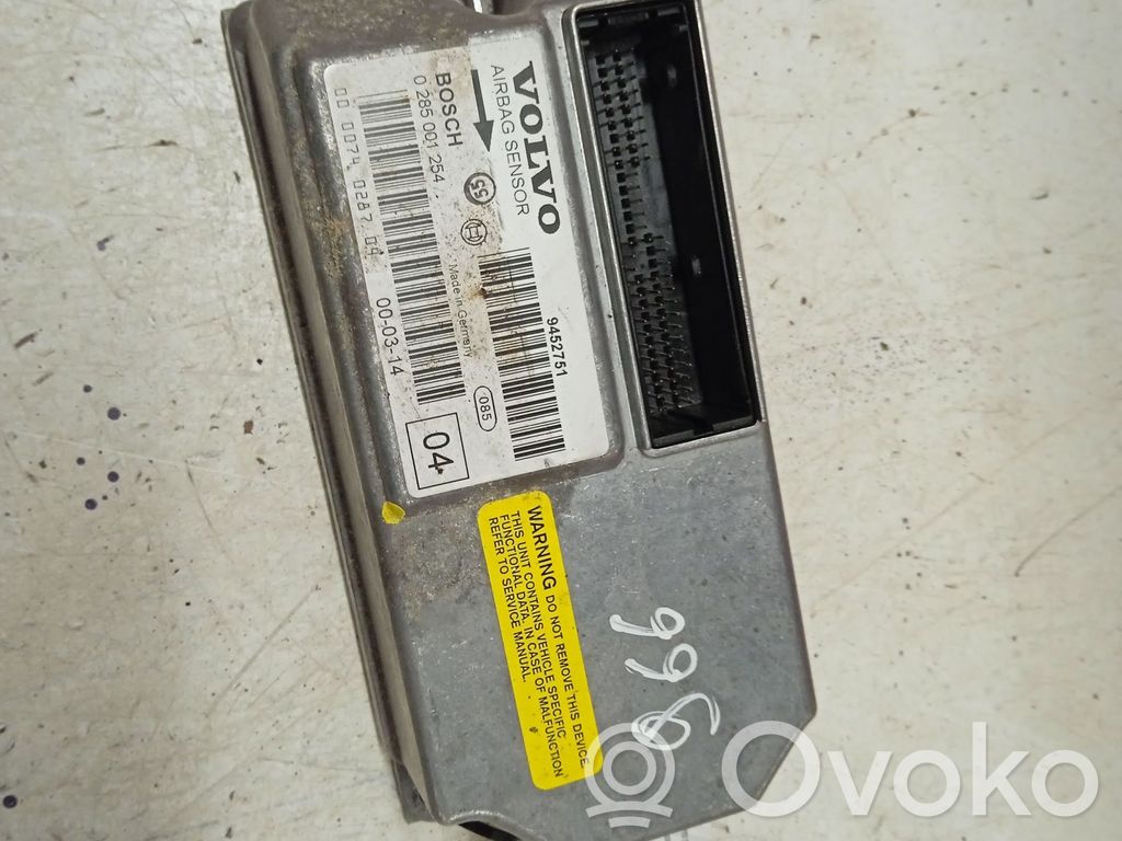 Volvo S80 Airbag control unit/module 
