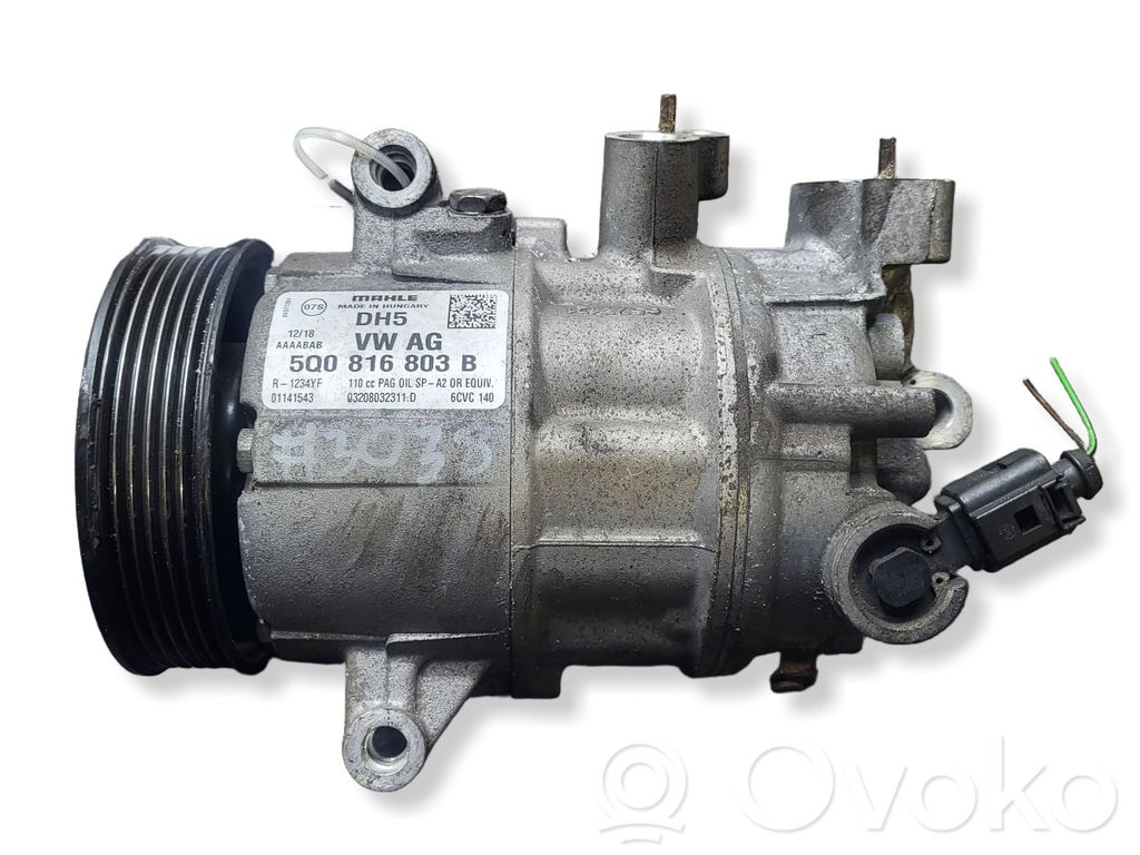 Volkswagen Golf VII Ilmastointilaitteen kompressorin pumppu (A/C) 