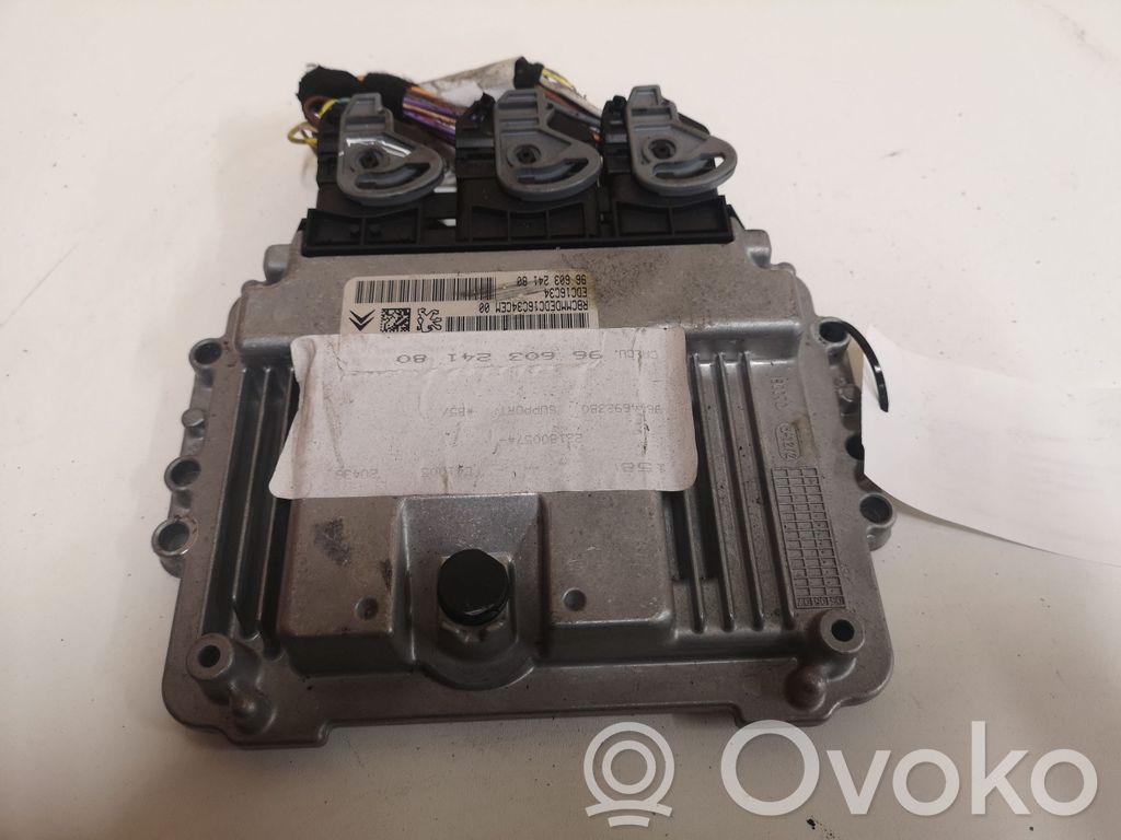 Citroen C4 I Engine control unit/module 