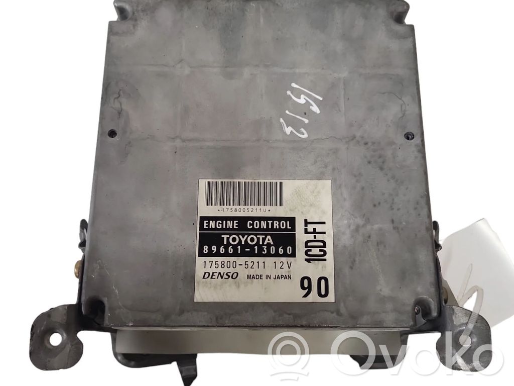 Toyota Corolla Verso E121 Engine control unit/module 