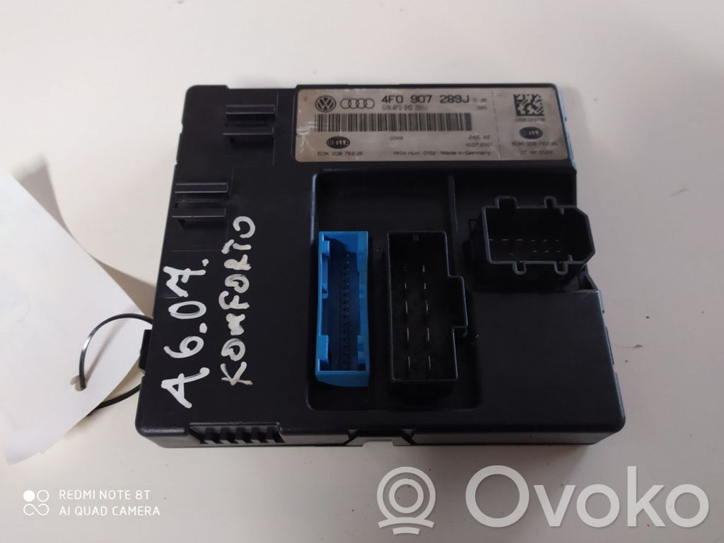 Audi A6 S6 C6 4F Komforta modulis 