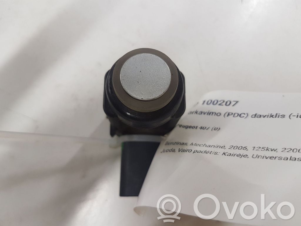 Peugeot 407 Sensor de aparcamiento PDC 