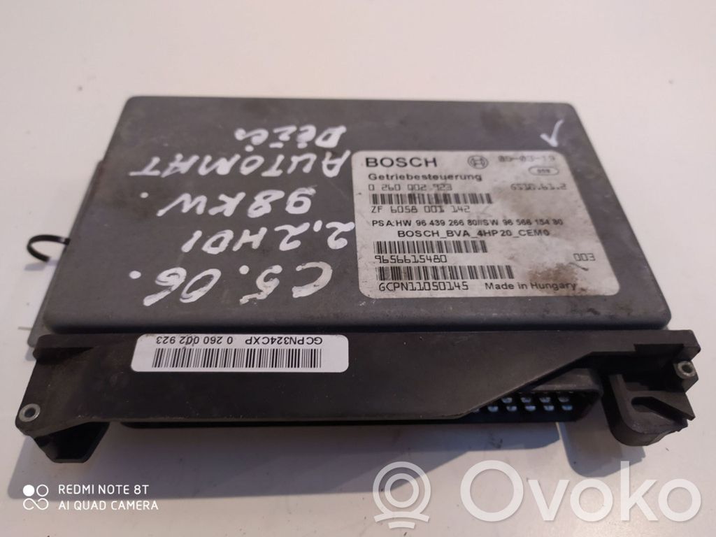 Citroen C5 Gearbox control unit/module 
