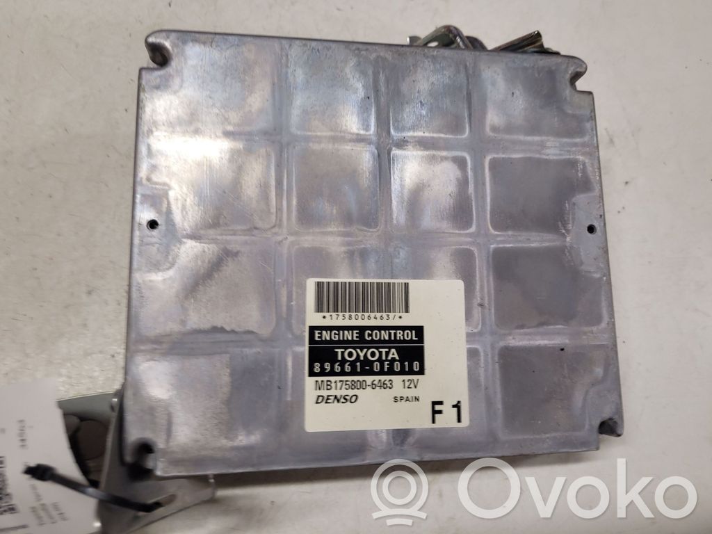 Toyota Corolla Verso AR10 Engine control unit/module 