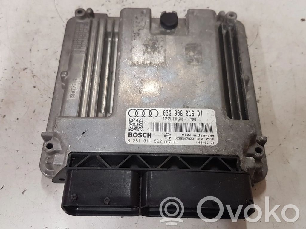 Audi A3 S3 8P Engine control unit/module 