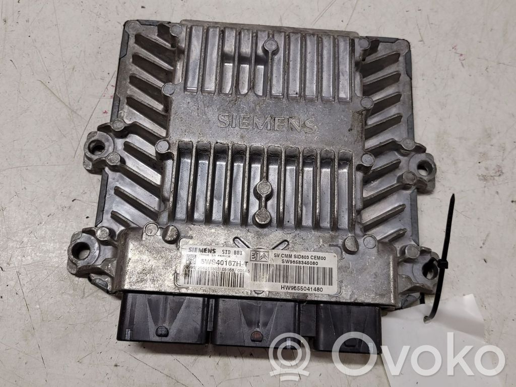 Peugeot 407 Engine control unit/module 