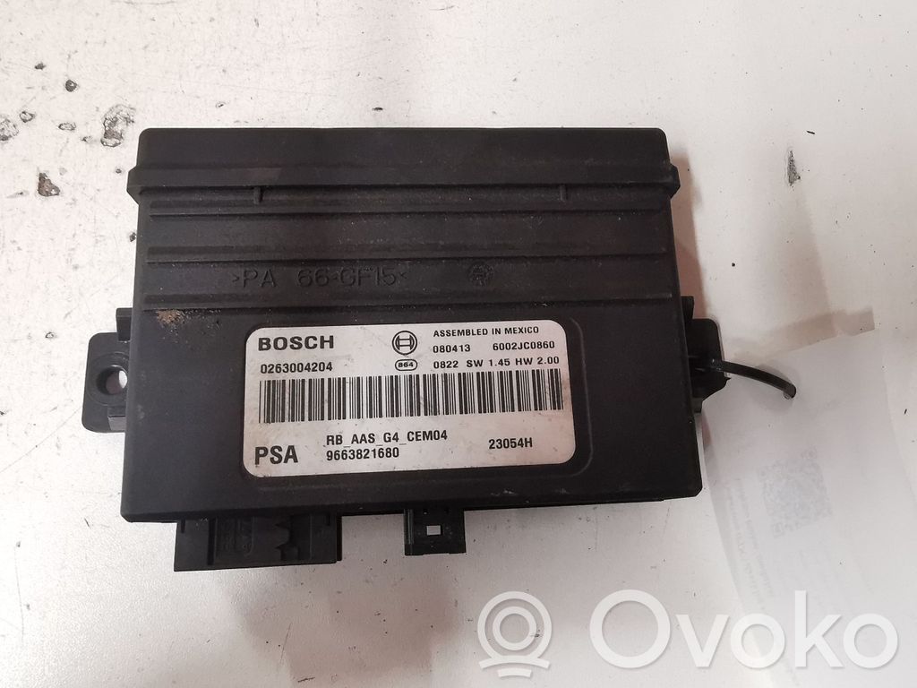 Citroen C3 Picasso Parking PDC control unit/module 