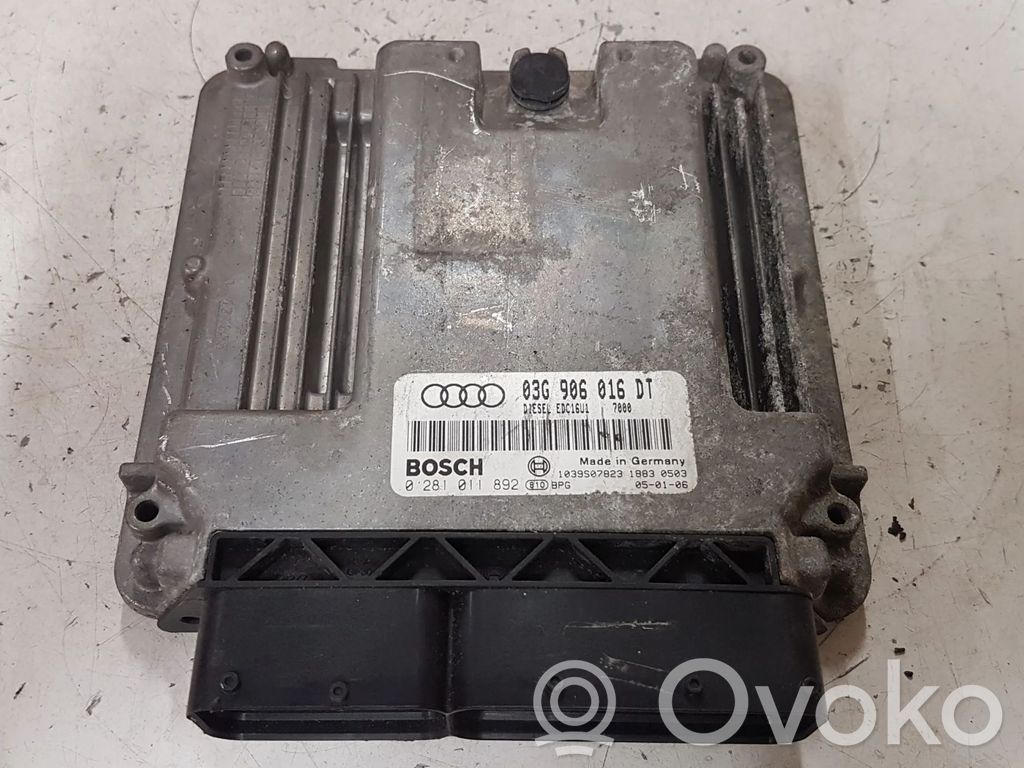 Audi A3 S3 8P Engine control unit/module 