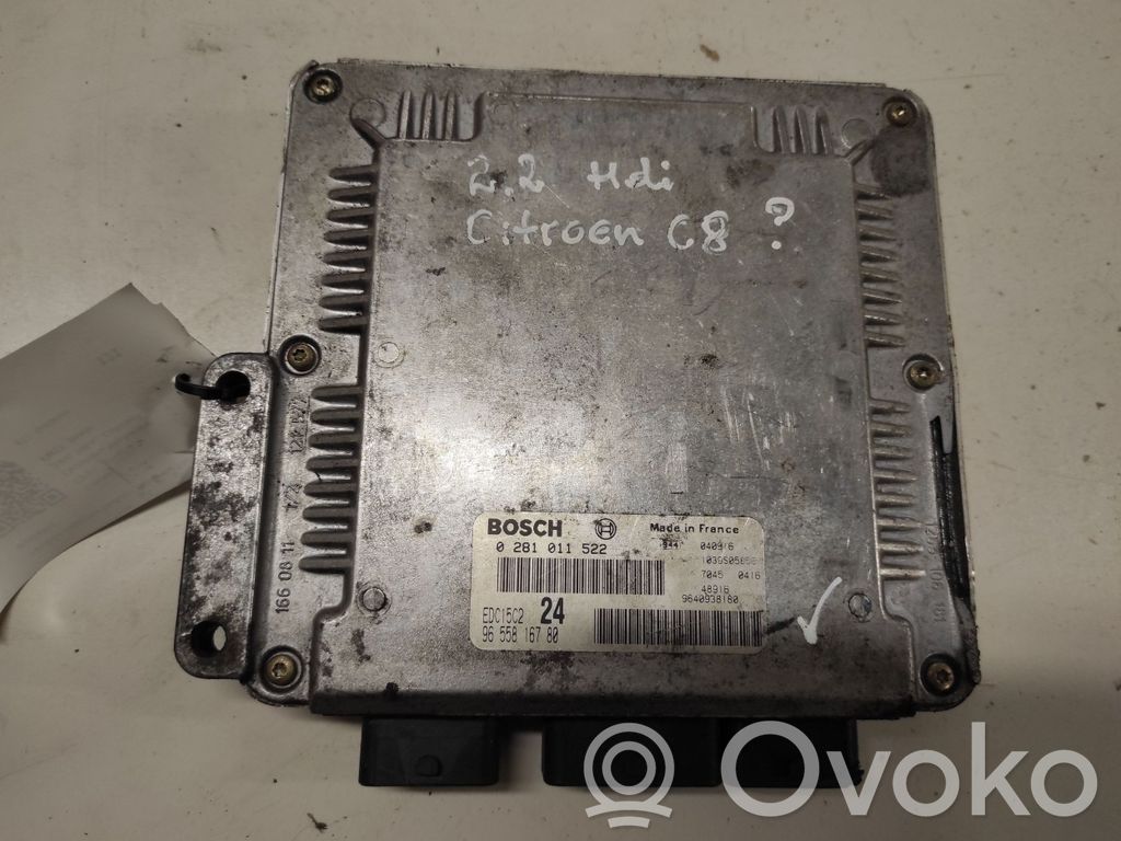 Citroen C8 Engine control unit/module 