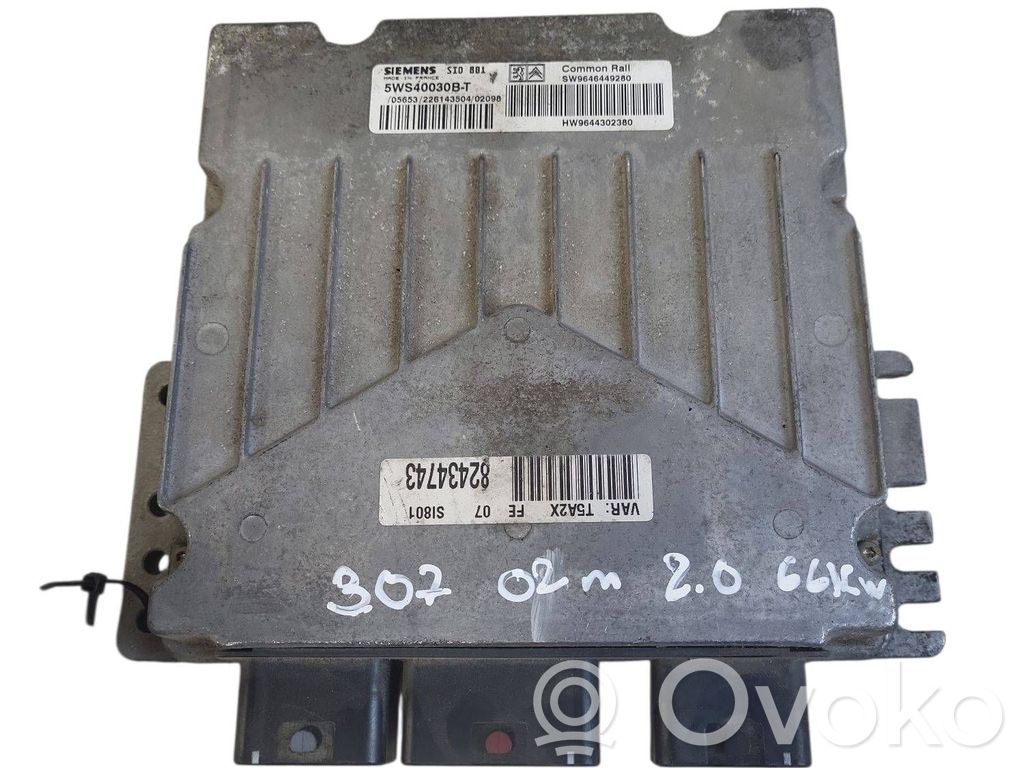 Peugeot 307 Engine control unit/module 