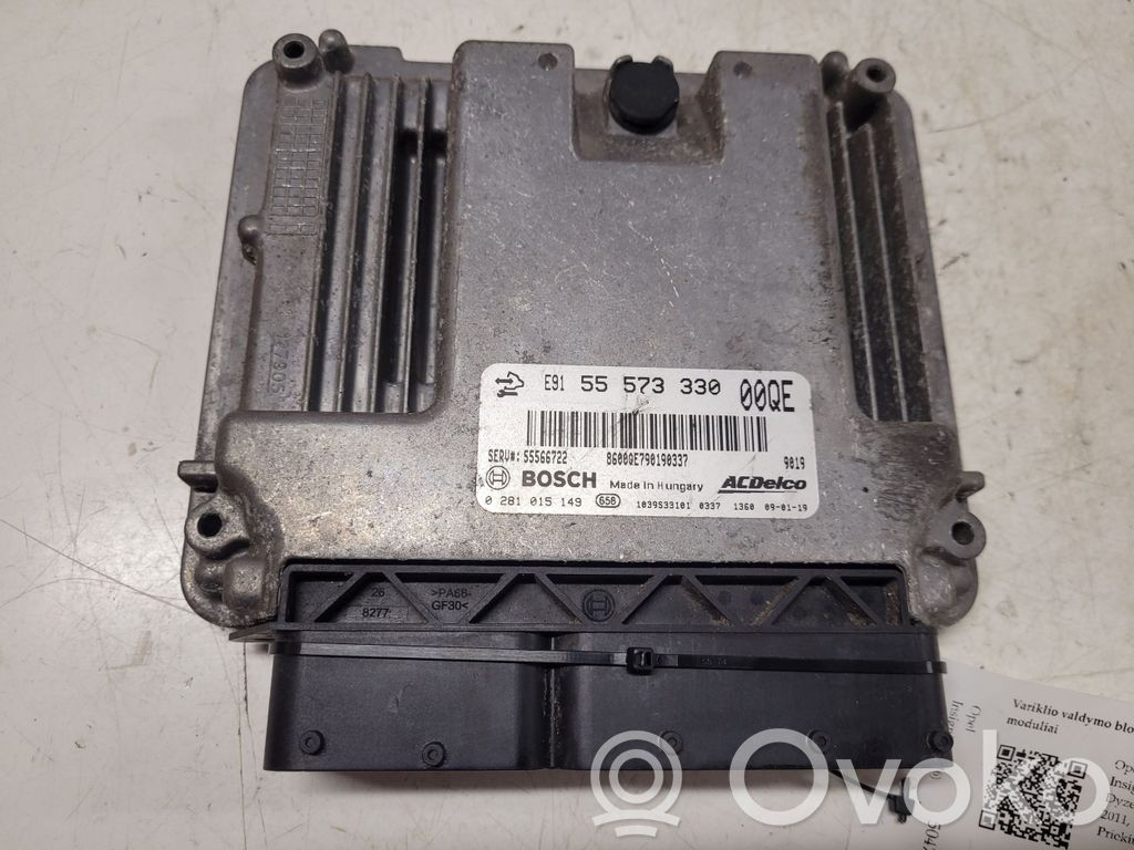 Opel Insignia A Engine control unit/module 