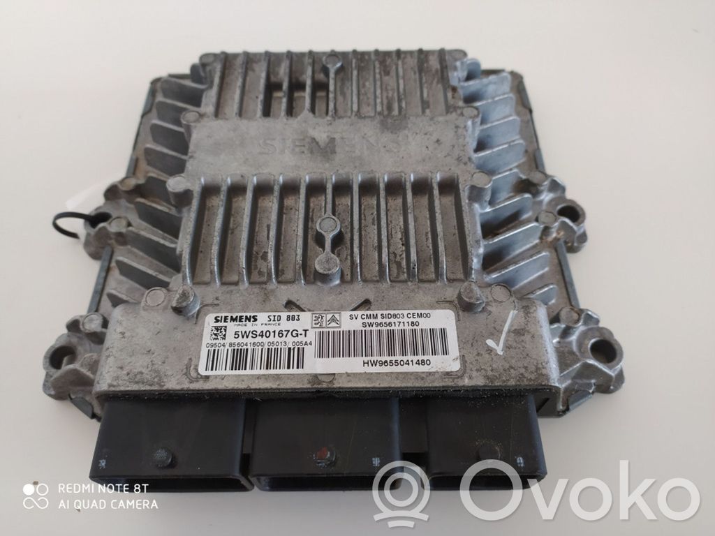 Peugeot 407 Engine control unit/module 