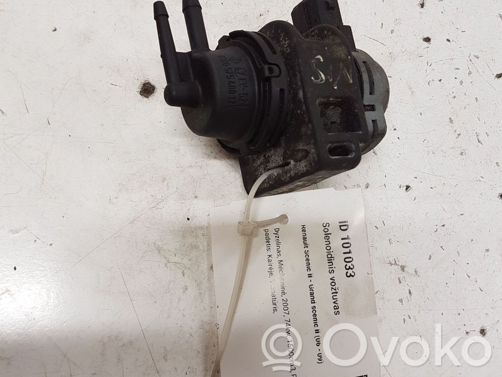 Renault Scenic II -  Grand scenic II Solenoīda vārsts 