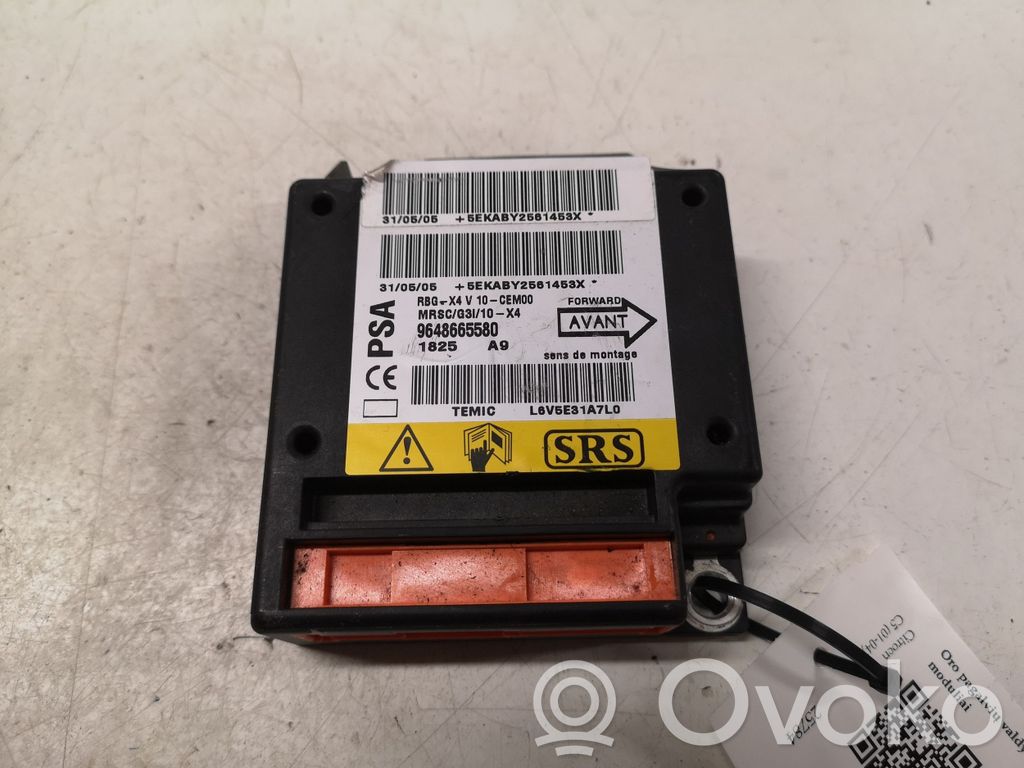 Citroen C5 Airbag control unit/module 