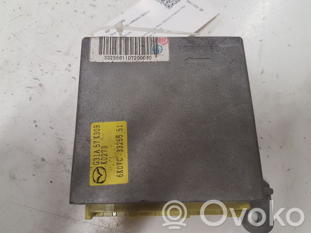 Mazda 6 Airbag control unit/module 