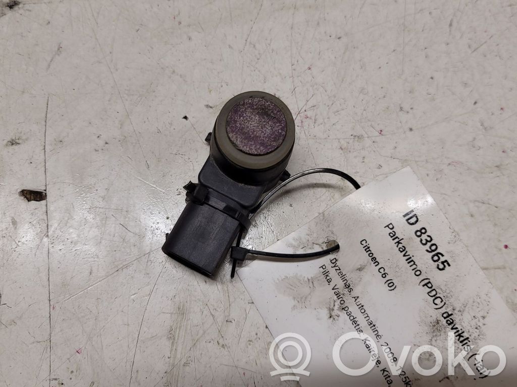 Citroen C6 Sensor de aparcamiento PDC 