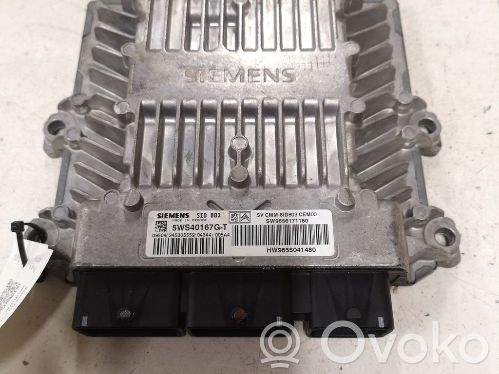 Peugeot 407 Engine control unit/module 