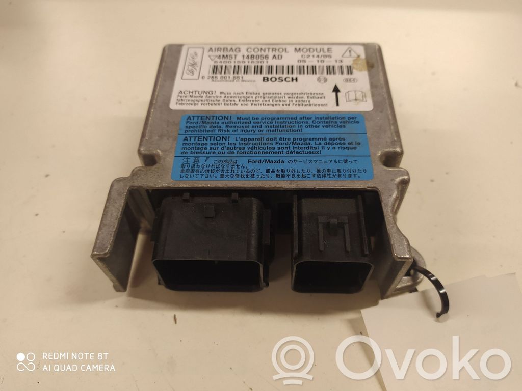 Ford Focus C-MAX Airbag control unit/module 