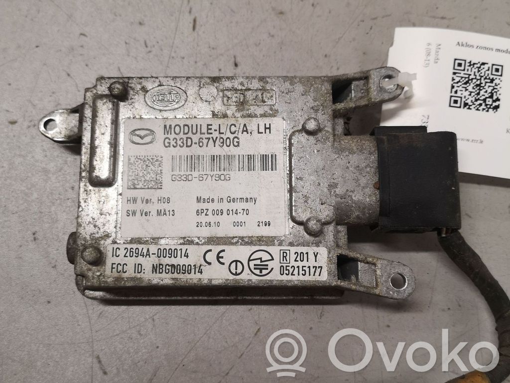 Mazda 6 Módulo de control de punto muerto 