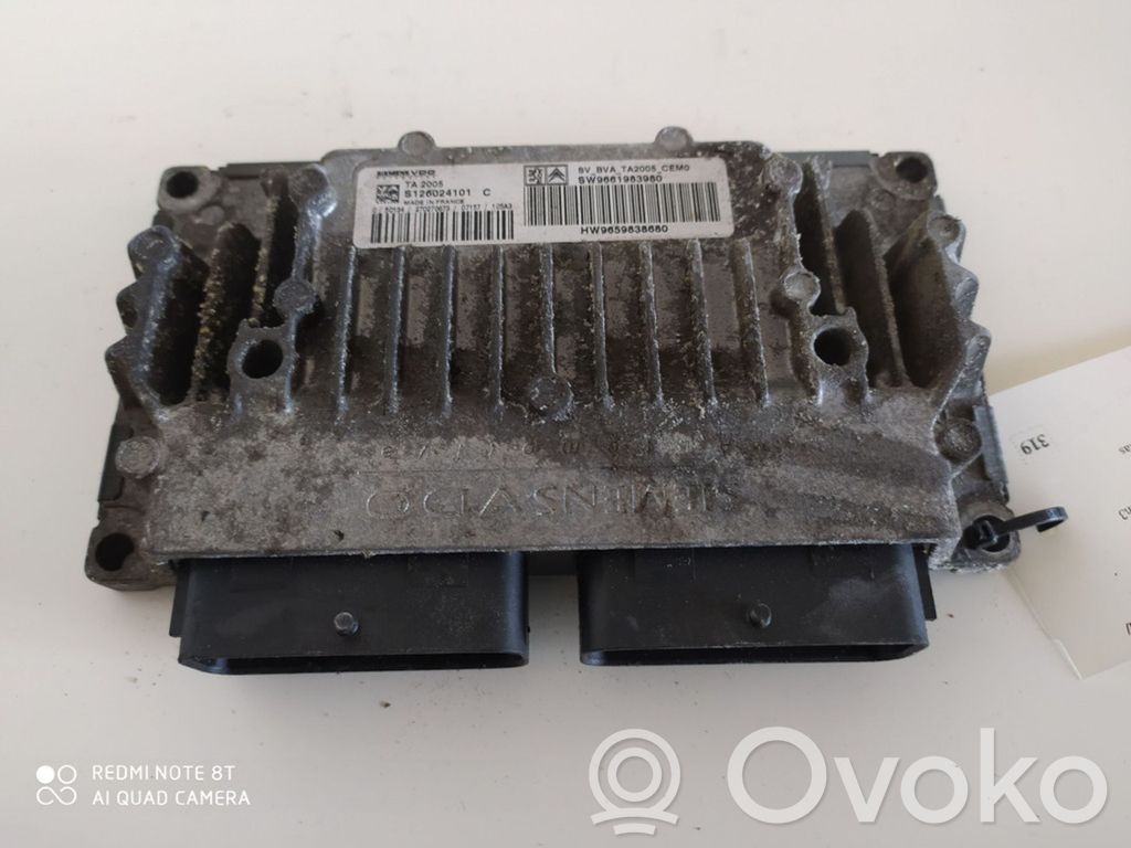 Peugeot 307 Gearbox control unit/module 