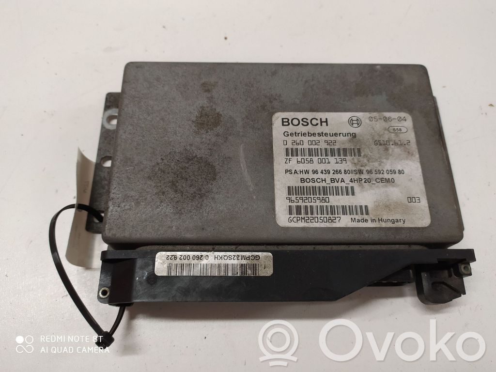 Citroen C5 Gearbox control unit/module 