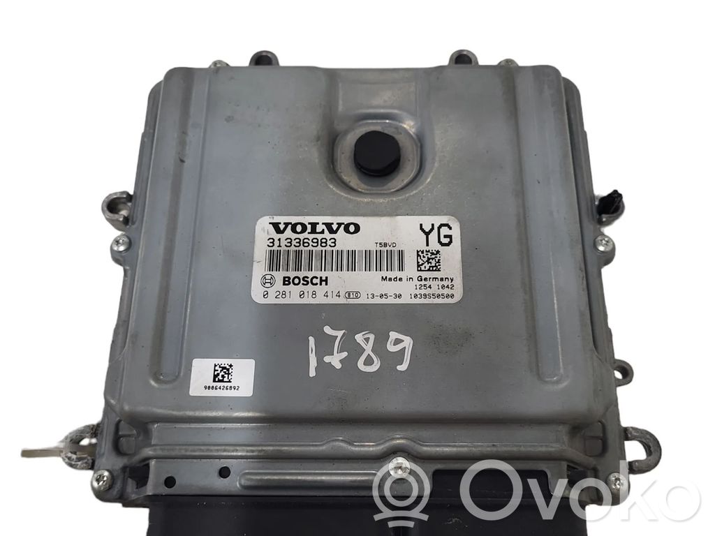 Engine control unit/module   31336983,0281018414