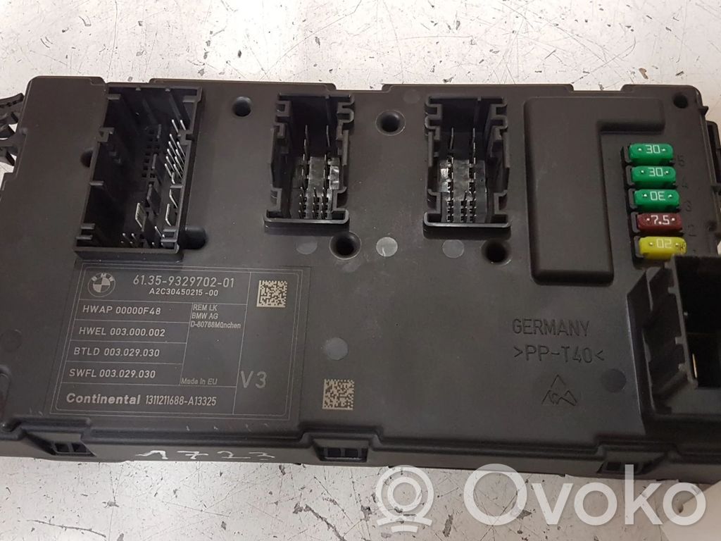 BMW 3 F30 F35 F31 Modul confort 